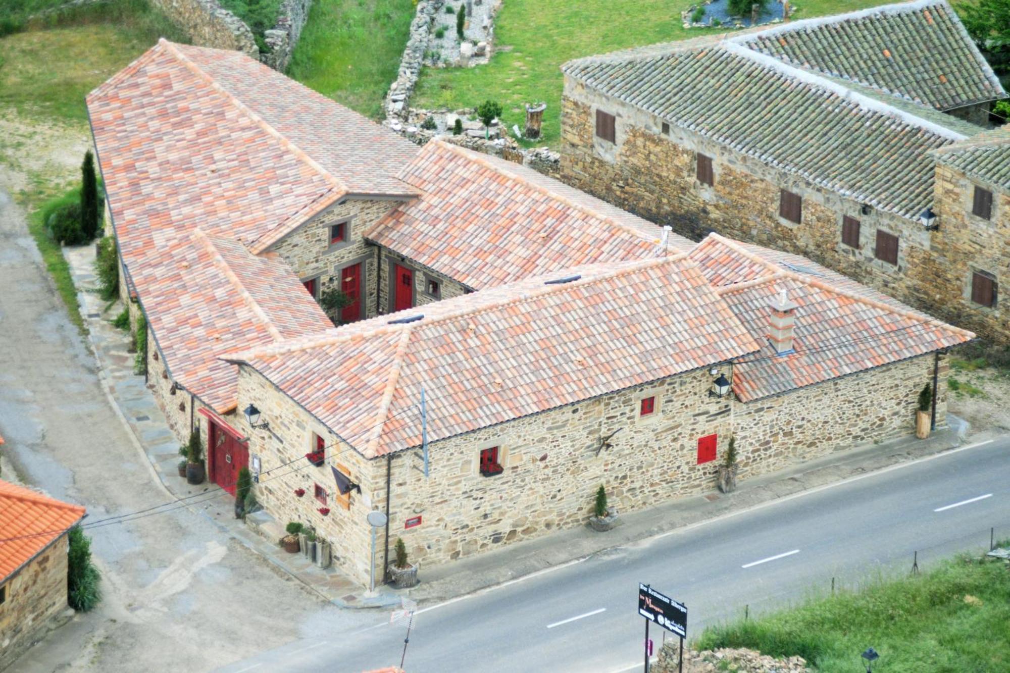 Gasthaus Via Avis Santa Catalina de Somoza Exterior foto